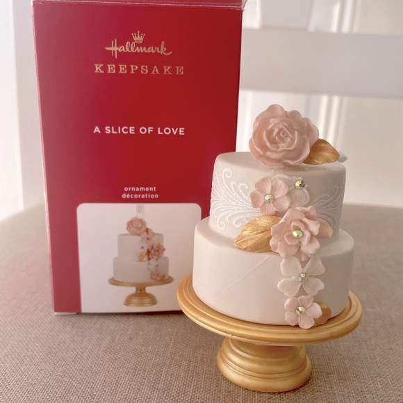 Hallmark Other - Wedding Cake Ornament
